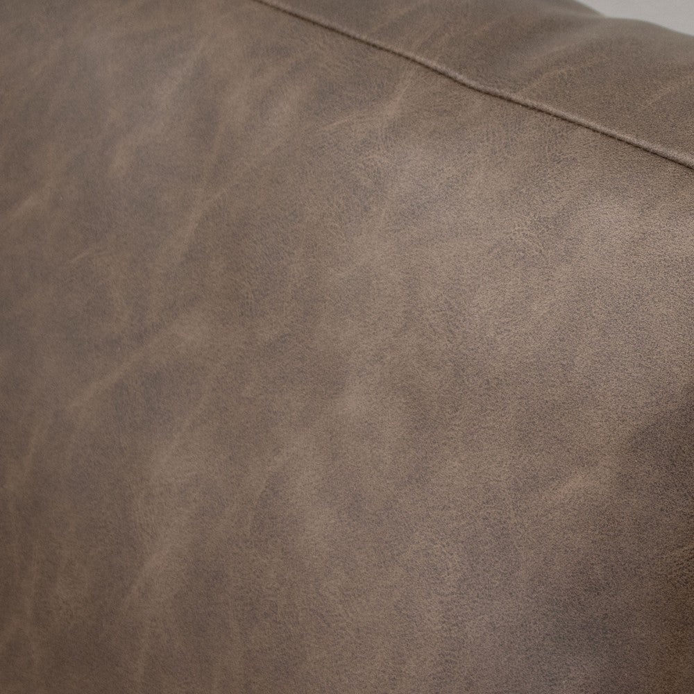 Caisy Accent Chair Chocolate Brown Fabric Foam Cushions Solid Pine Wood By Casagear Home BM320797