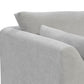 Sian Sofa Beige Polyester 2 Throw Pillows Solid Pine Wood 90 Inch By Casagear Home BM320853