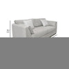 Sian Sofa Beige Polyester 2 Throw Pillows Solid Pine Wood 90 Inch By Casagear Home BM320853