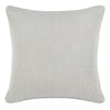 Irma 26 Inch Euro Pillow Sham, Pre Shrunk, Gray Cotton Premium Linen By Casagear Home