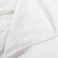 Irma King Size Duvet Cover Pre Shrunk White Cotton and Premium Linen By Casagear Home BM320908