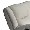 Gira Manual Recliner Loveseat with Center Console 79 Inch Wood Beige By Casagear Home BM321113