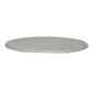 Wynn Outdoor Patio Dining Table 49 Inch Round Lattice Top Aluminum Gray By Casagear Home BM321166