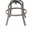 Mace Outdoor Patio Barstool Chair Set of 2 Aluminium Heritage Gray By Casagear Home BM321194