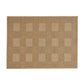 Ricky Area Rug, Rectangular 5 x 7, Light Brown Indoor Outdoor Plaid Pattern By Casagear Home