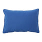 Naed Pillow Set of 2, Rectangular 12 x 18, Blue Water Safe Indoor Outdoor By Casagear Home