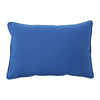 Naed Pillow Set of 2, Rectangular 12 x 18, Blue Water Safe Indoor Outdoor By Casagear Home