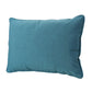 Naed Pillow Rectangular 12 x 18 Teal Water Safe Fabric Indoor Outdoor By Casagear Home BM321238