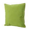 Naed Pillow Square 18 Inch Plush Green Water Safe Fabric Indoor Outdoor By Casagear Home BM321239