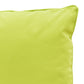 Naed Square Outdoor Throw Pillow Set of 2 18 Inch Green Water Resistant By Casagear Home BM321274