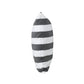 Naed Square Outdoor Throw Pillow Set of 2 18 Inch Black White Stripes By Casagear Home BM321284