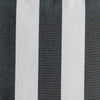 Naed Rectangular Outdoor Throw Pillow Set of 2 Black and White Stripes By Casagear Home BM321289