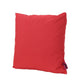 Naed Square Outdoor Throw Pillow Set of 2 18 Inch Red Water Resistant By Casagear Home BM321291