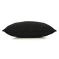 Naed Rectangular Throw Pillow 12 x 18 Indoor Outdoor Black Water Resistant By Casagear Home BM321294