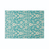 Dian Area Rug, 5 x 7, Power Loom Ivory Blue Floral Patterns, Indoor Outdoor By Casagear Home