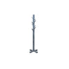 Rena Coat Hat Rack Stand with 8 Wood Stems 72’’ Ocean Blue Mahogany BM325366