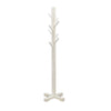 Rena Coat Hat Rack Stand 8 Wood Stems 72’’ Rustic White Mahogany BM325368