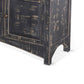 Rena Sideboard Buffet Console 4 Doors 5 Drawers 59’’ Black Wood BM325462