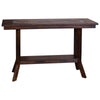 Odel Sofa Table 1 Shelf Dark Brown Mahogany Rectangular 49’’ Top BM325495