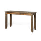 Flint Sofa Table Dark Brown Mahogany Wood Frame Rectangular 48’’ Top BM325521