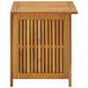 Outdoor Storage Box Table Acacia Wood with Flip Top Slatted Frame BM325596