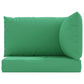 3pc Outdoor Cushions for Sofa, Water Resistant Green Oxford Fabric