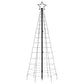 Hiko 6 Foot Lighted Metal Christmas Tree with LED 8 Multicolor Effect BM325707