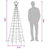 Hiko 6 Foot Lighted Metal Christmas Tree with LED 8 Warm White Effect BM325708