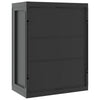 Dore 34in Garage Storage Cabinet Lockable Outdoor Weatherproof Black BM325710