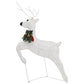 Garden 6pc Reindeer Christmas Decoration Set 120 LEDs Cool White BM325725