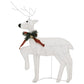 Garden 6pc Reindeer Christmas Decoration Set 120 LEDs Cool White BM325725