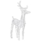 Garden 4pc Reindeer Christmas Decoration 160 LEDs Warm White Lights BM325744