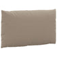 2pc Back and Seat Cushions for Sofa Chair Taupe Oxford Outdoor Fabric BM325786