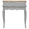 Accent Writing Desk 36’’ Vintage Style Gray Reclaimed Solid Wood BM326264