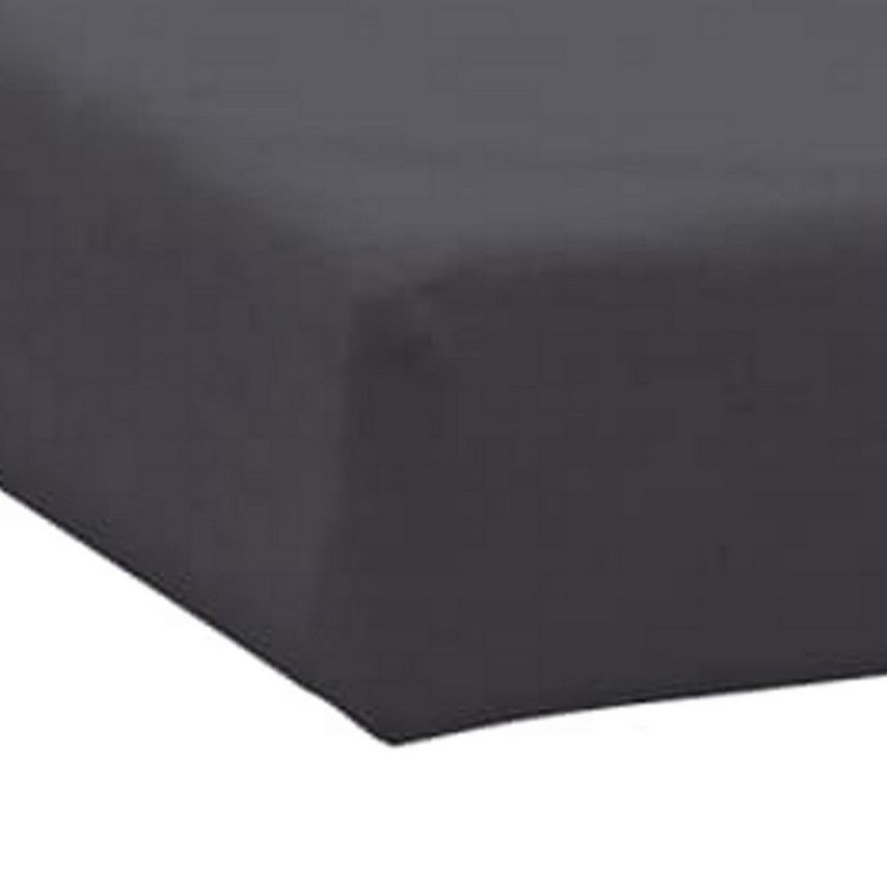 Outdoor Pallet Cushion Set of 2 Square Dark Gray Oxford Fabric BM326270