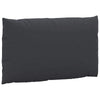 Paom 2pc Outdoor Pallet Cushion Set Plush Patio Black Oxford Fabric BM326293