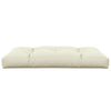 Moni Outdoor Cushion for Bench Plush Tufted Ivory Oxford Fabric BM326319