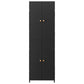 Elix Outdoor Storage Cabinet with 4 Compartment 71’’ Black Rattan BM326362