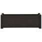 Outdoor Raised Flower Bed with Drainage 39’’ Wide Gray Polypropylene BM326372