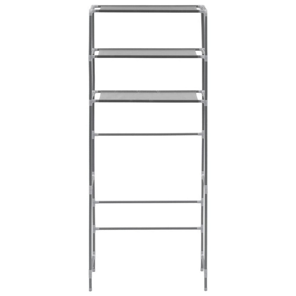 3 Tier Storage Rack | Over Laundry Machine Style | Stainless Steel BM326444