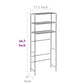 3 Tier Storage Rack | Over Laundry Machine Style | Stainless Steel BM326444