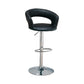 Contemporary Faux Leather Bar Stool Black-Coaster CCA-120346