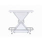 Contemporary Bar Unit with metal frame White CCA-130078