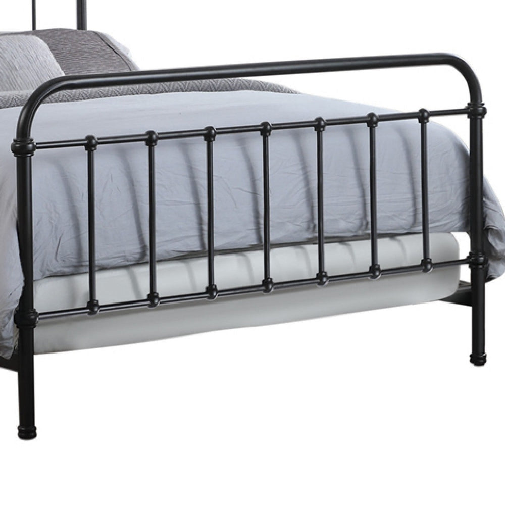 Transitional Styled Metal Queen Bed Bronze CCA-300399Q