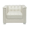 Impressively Styled Chair White By Casagear Home CCA-505393