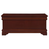 Traditional Style Wooden Cedar Chest Brown By Casagear Home BM159219