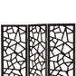 Intricate Mosaic Cutouts Folding Screen Black CCA-900092