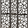 Intricate Mosaic Cutouts Folding Screen Black CCA-900092