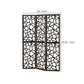 Intricate Mosaic Cutouts Folding Screen Black CCA-900092