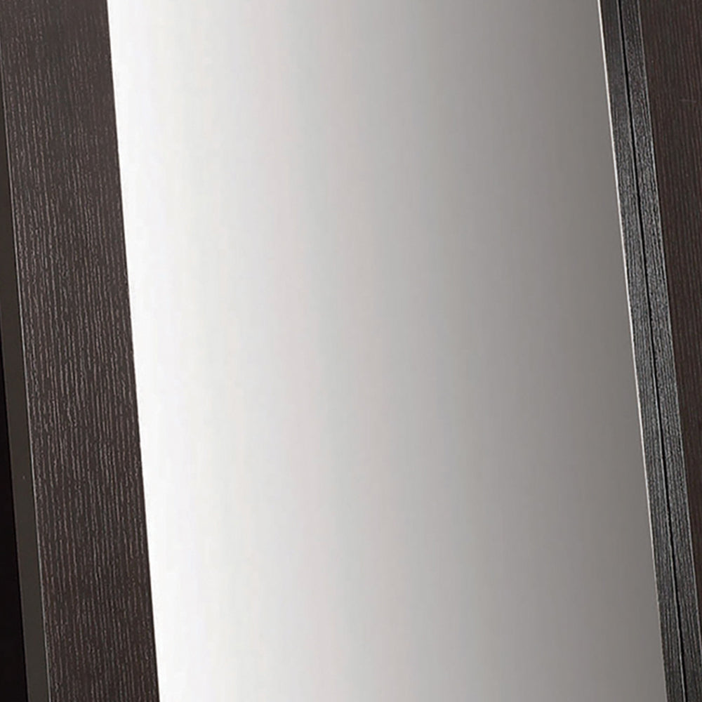 72’ Cheval Transitional Floor Mirror Cappuccino CCA-900453